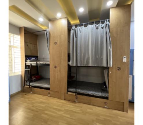 Ký Túc Xá Gần Đại Học FPT – Phòng 4 Người Tiện Nghi, Giá Rẻ, Giờ Giấc Tự Do